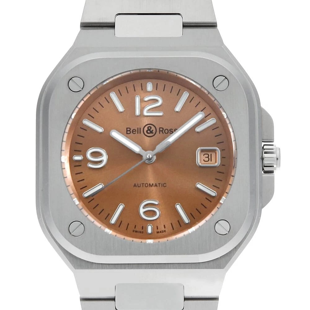 BELL&ROSS COPPER BROWN WATCH (1 of 3)