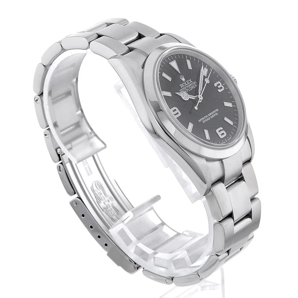 ROLEX EXPLORER BLACK WATCH - 3
