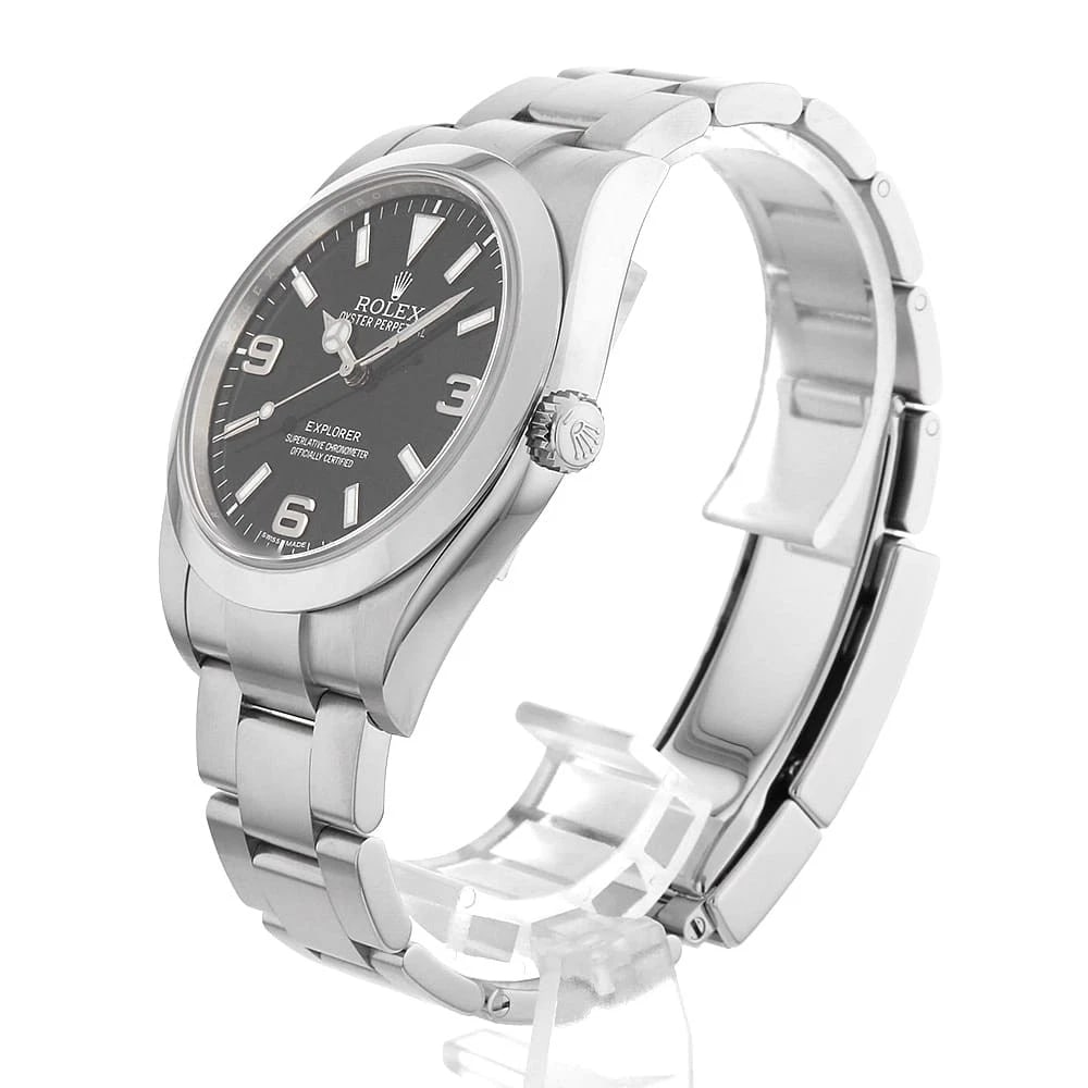 ROLEX EXPLORER EARLY MODEL BLACK WATCH - 2