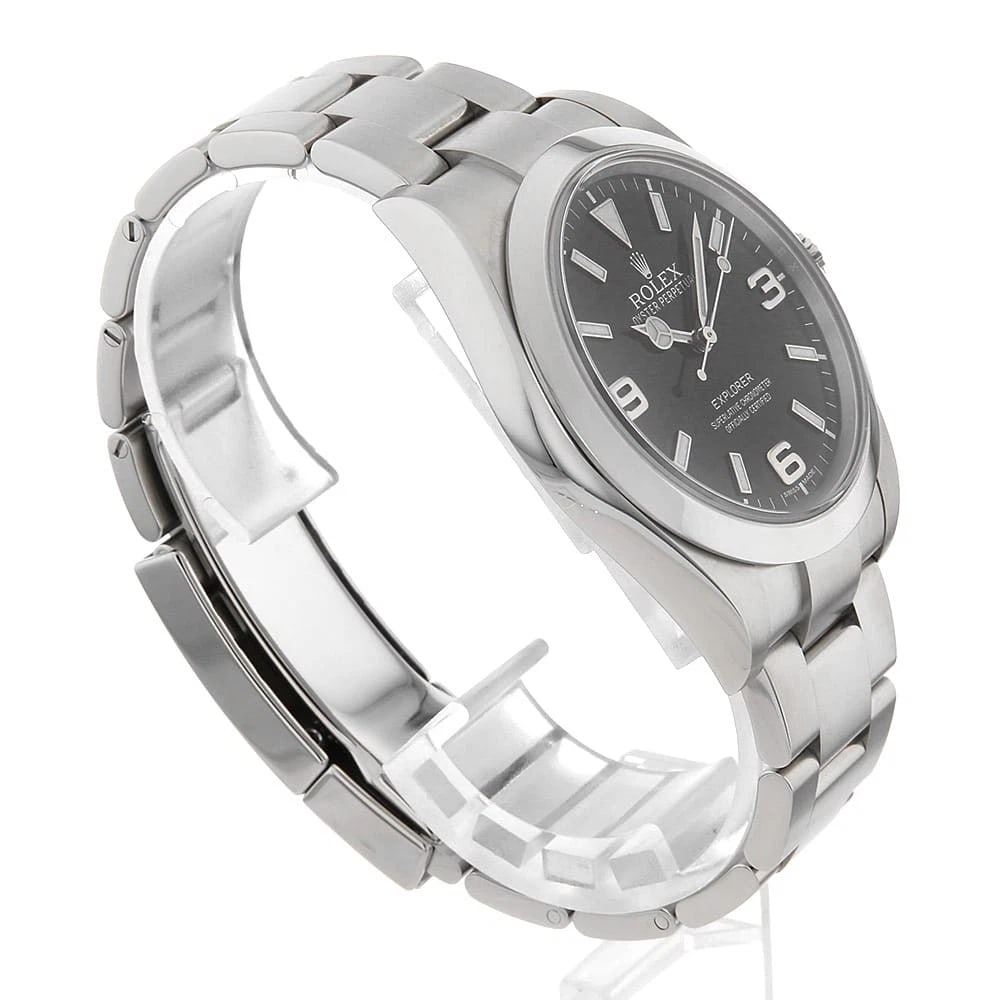 ROLEX EXPLORER EARLY MODEL BLACK WATCH - 3
