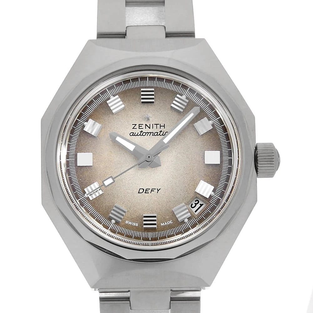 ZENITH DEFY REVIVAL WORLDWIDE WATCH: ZENITH DEFY Revival worldwide Watch Brand: ZENITH Type: Wrist watch Material: Band Material Stainless Steel, Case Material Stainless Steel Color: Dial color Brown Size: Case:W37mm Circumference of