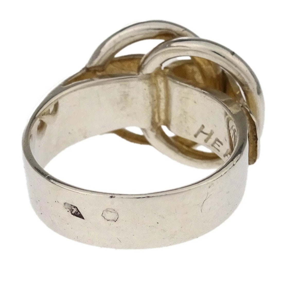 HERMES RING SILVER - 2