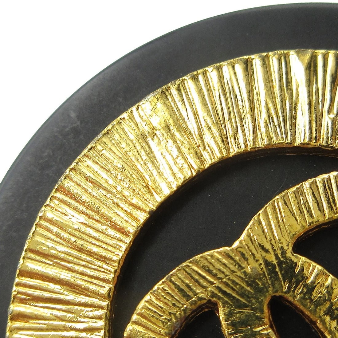 CHANEL EARRINGS BLACK - 2