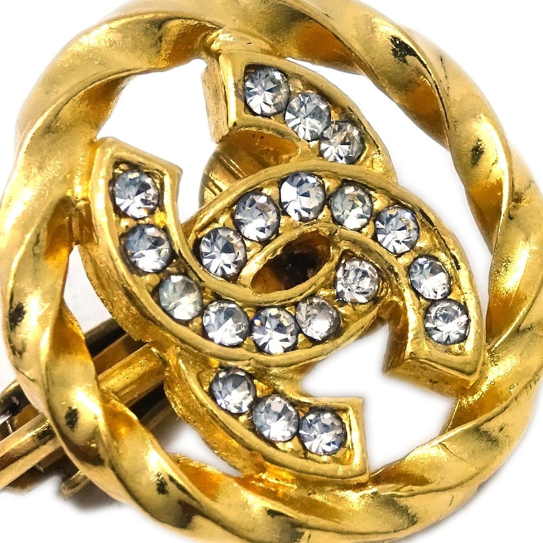 CHANEL EARRINGS RHINESTONE - 2