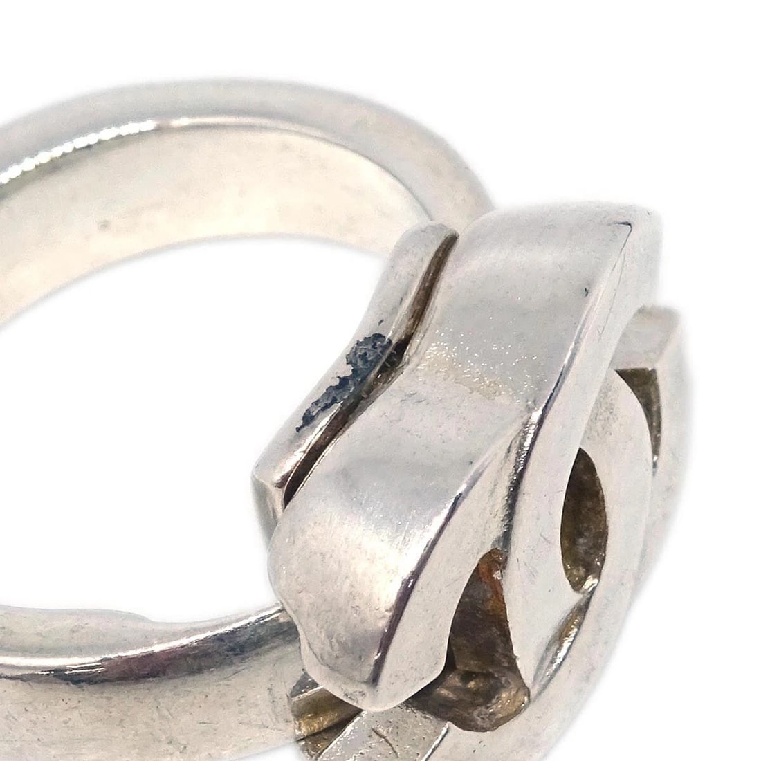 CHANEL RING SILVER - 2