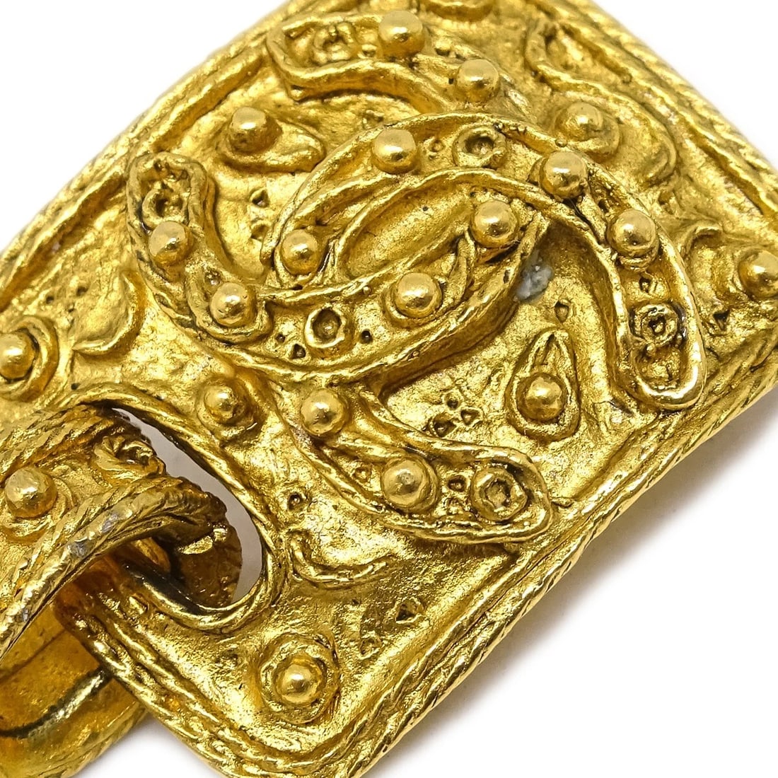 CHANEL GRIPOIX DANGLE EARRINGS - 2