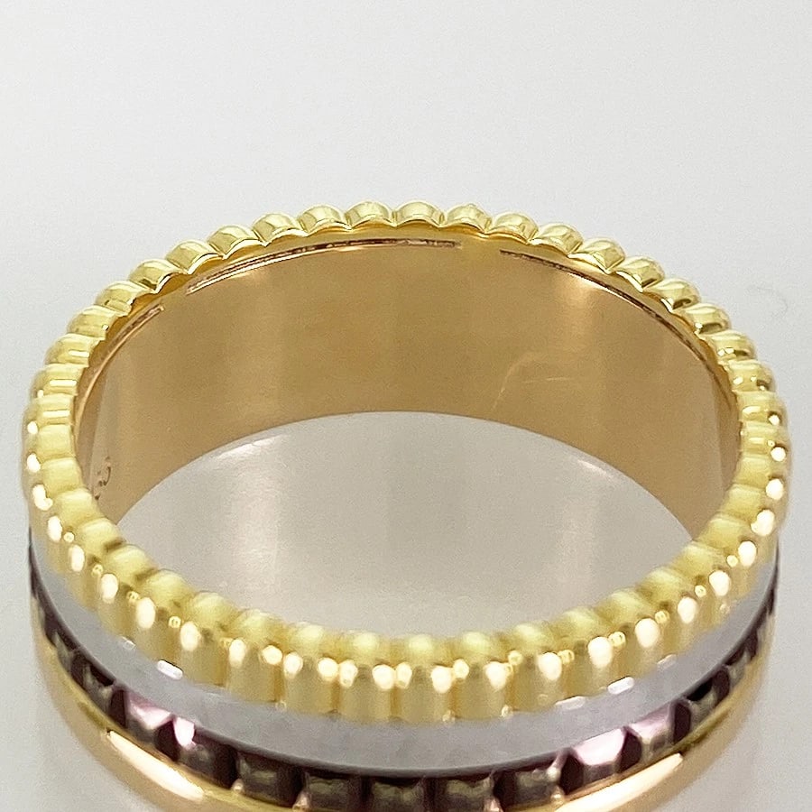BOUCHERON YELLOW GOLD RING - 4
