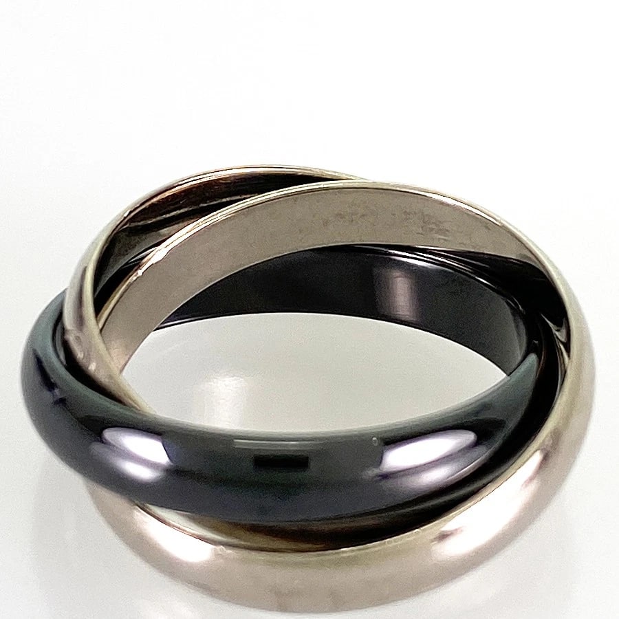 CARTIER TRINITY WHITE GOLD RING - 3