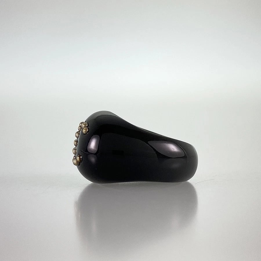 CHANEL PLASTIC RING - 2