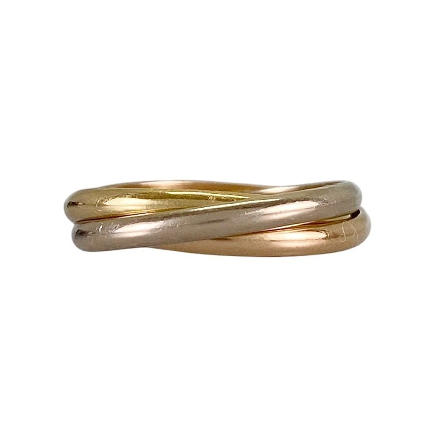 CARTIER TRINITY YELLOW GOLD RING - 2