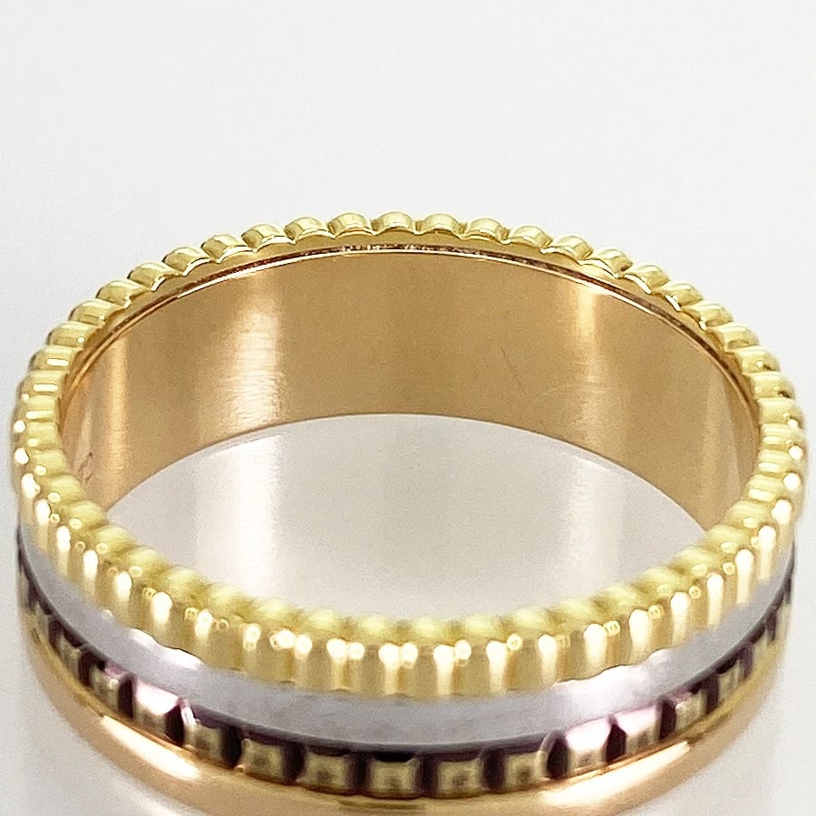 BOUCHERON YELLOW GOLD RING - 4