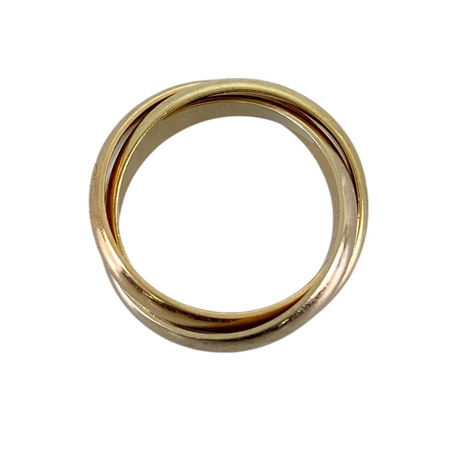 CARTIER TRINITY MM YELLOW GOLD RING - 2
