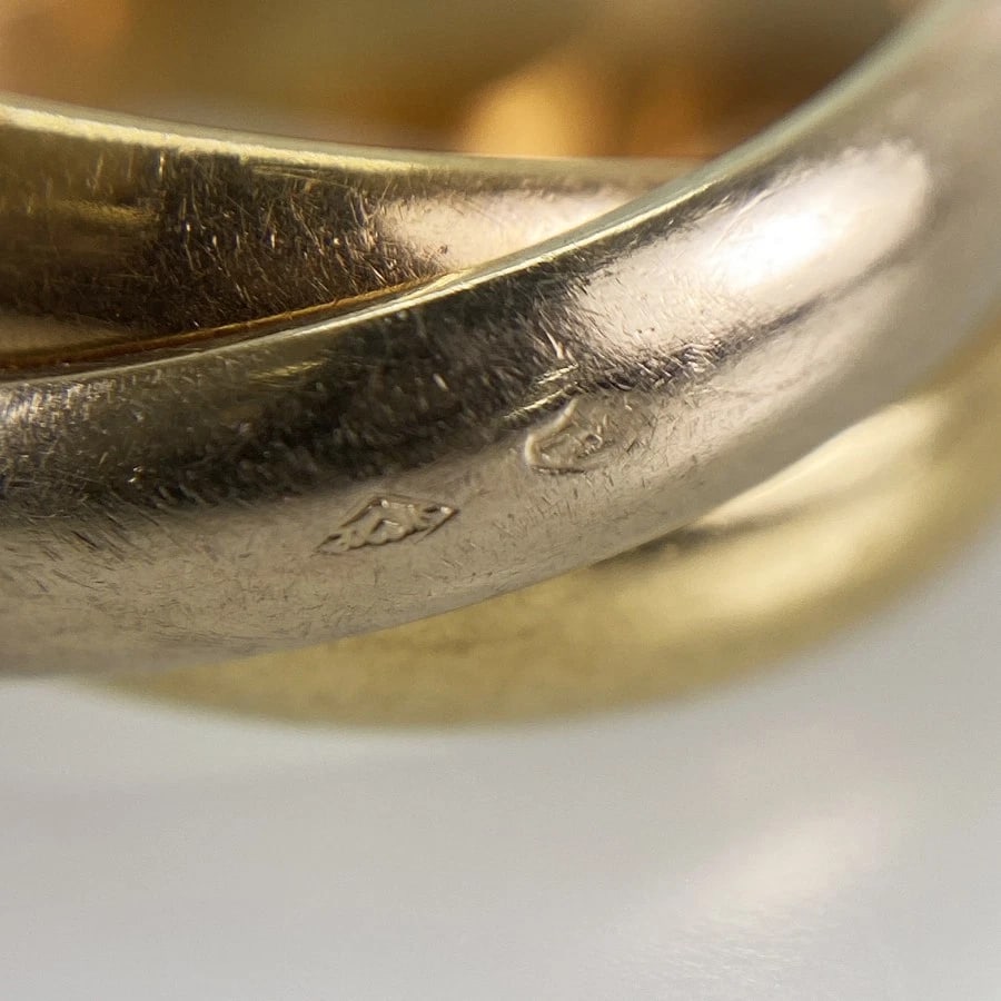 CARTIER TRINITY MM YELLOW GOLD RING - 3