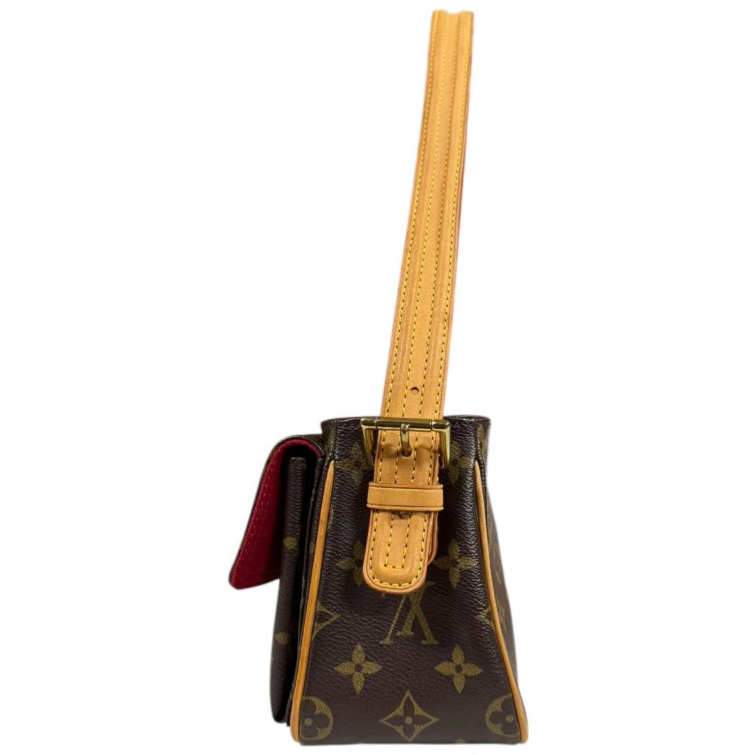 LOUIS VUITTON SHOULDER BAG MONOGRAM CANVAS - 4