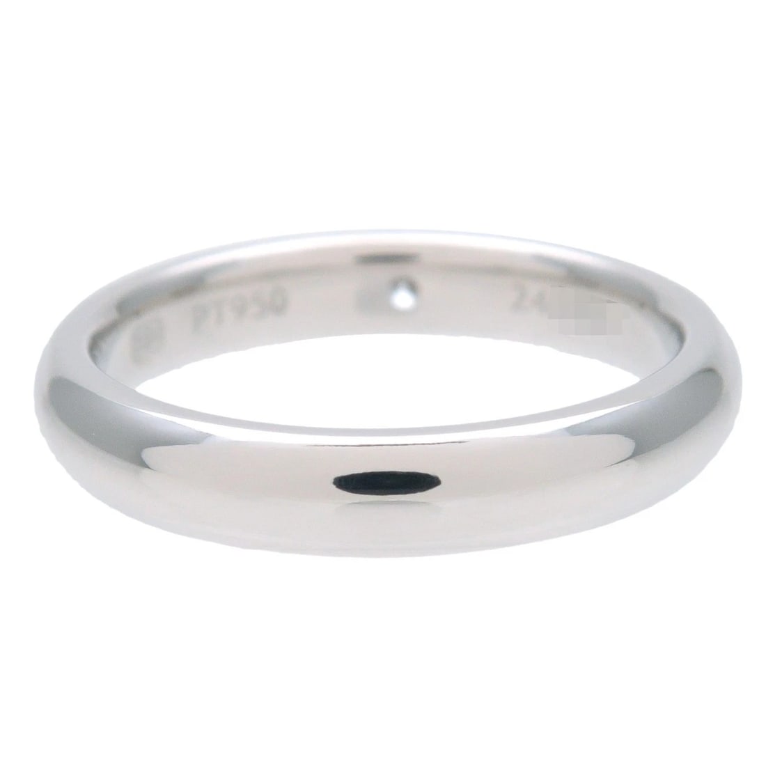 HARRY WINSTON ROUND CUT WEDDING RING - 2