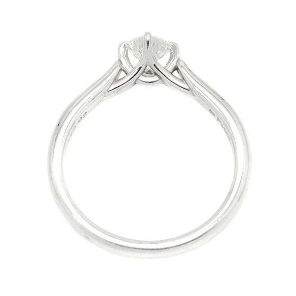 MIKIMOTO PLATINUM DIAMOND RING - 3