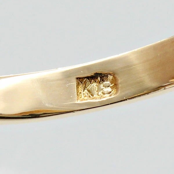 18K YG RUBY DIAMOND RING - 3