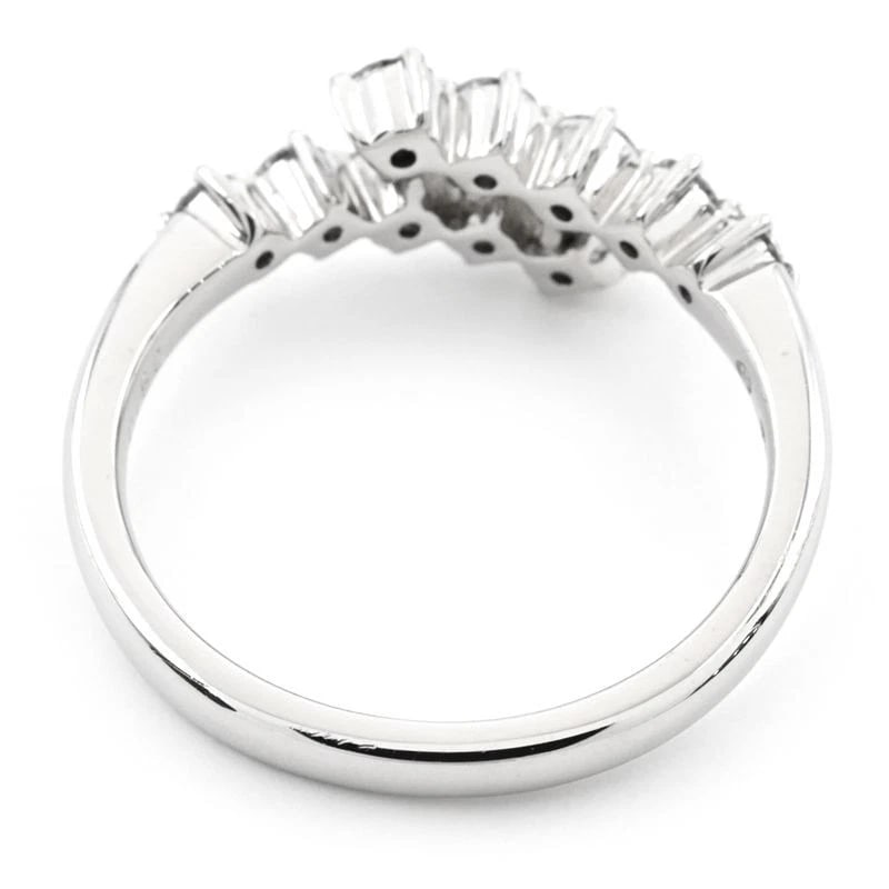 NATURAL DIAMOND RING PT900 - 2