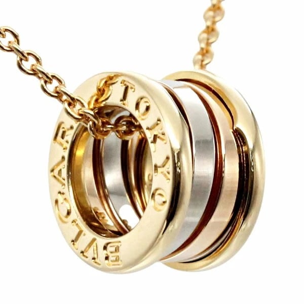 BVLGARI B-ZERO1 TOKYO LIMITED MODEL NECKLACE: Bvlgari B-Zero1 Tokyo Limited Model Necklace Brand: Bvlgari Type/Style: Necklace Material: K18YG/K18WG/K18PG Color: YG WG PG Size: Size Length: Approx. 38.5cm/41cm/43.5cm Top: approx. W9mm x H15mm