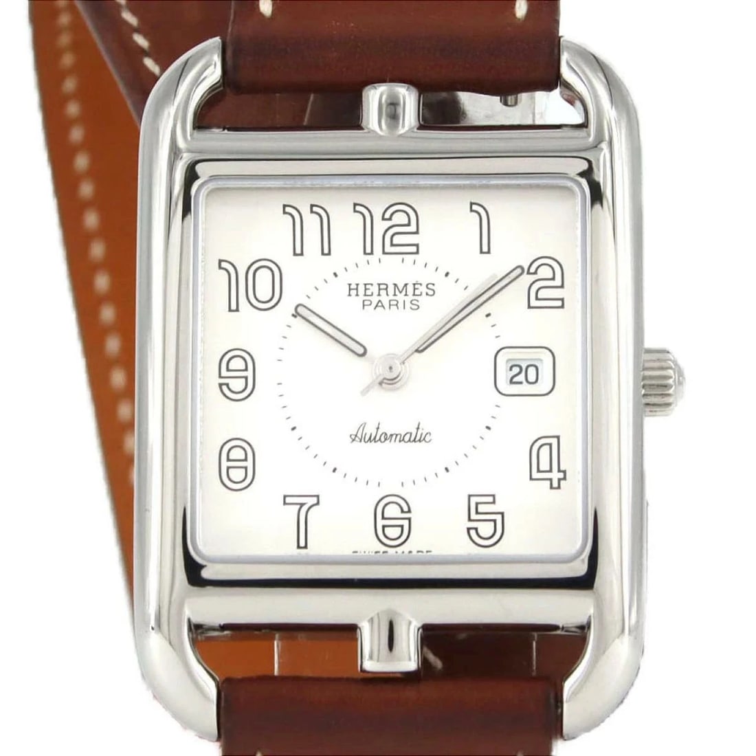 HERMES CAPE COD DOUBLE TOUR AUTOMATIC WATCH (1 of 2)