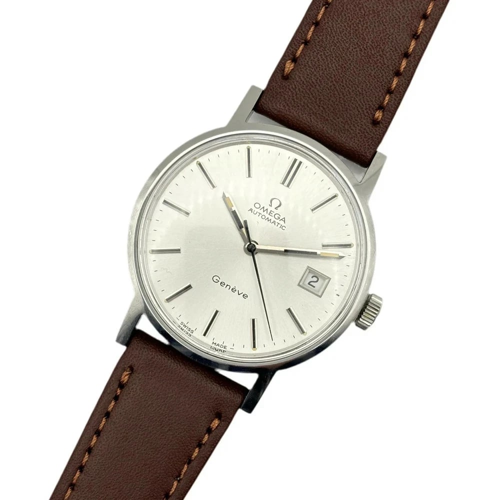 OMEGA GENEVE ROUND AUTOMATIC WATCH (1 of 4)