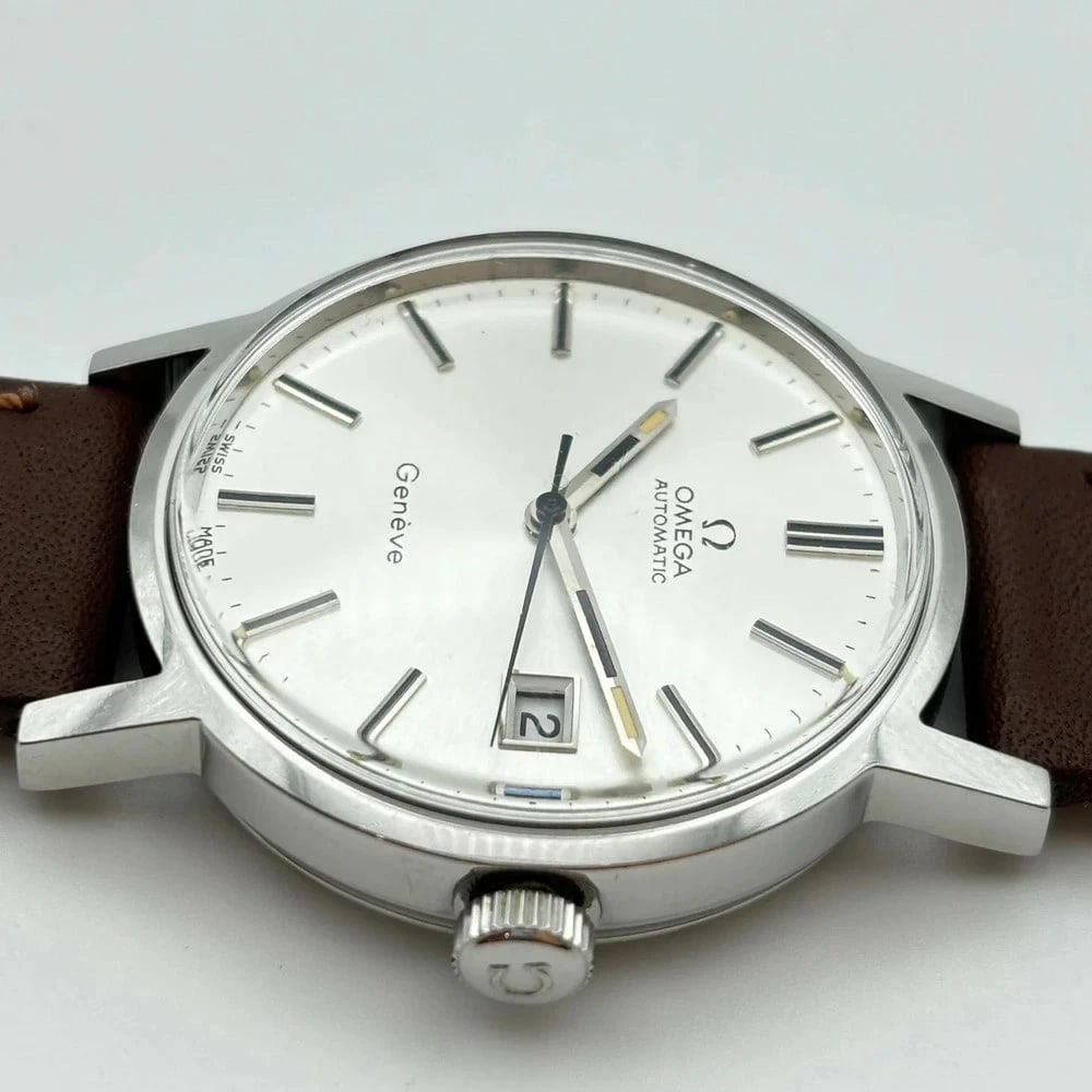 OMEGA GENEVE ROUND AUTOMATIC WATCH - 3
