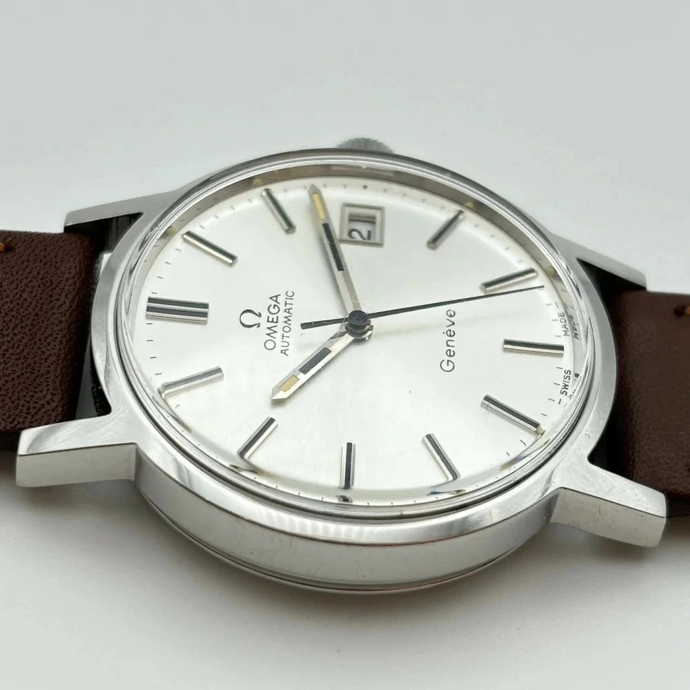 OMEGA GENEVE ROUND AUTOMATIC WATCH - 4