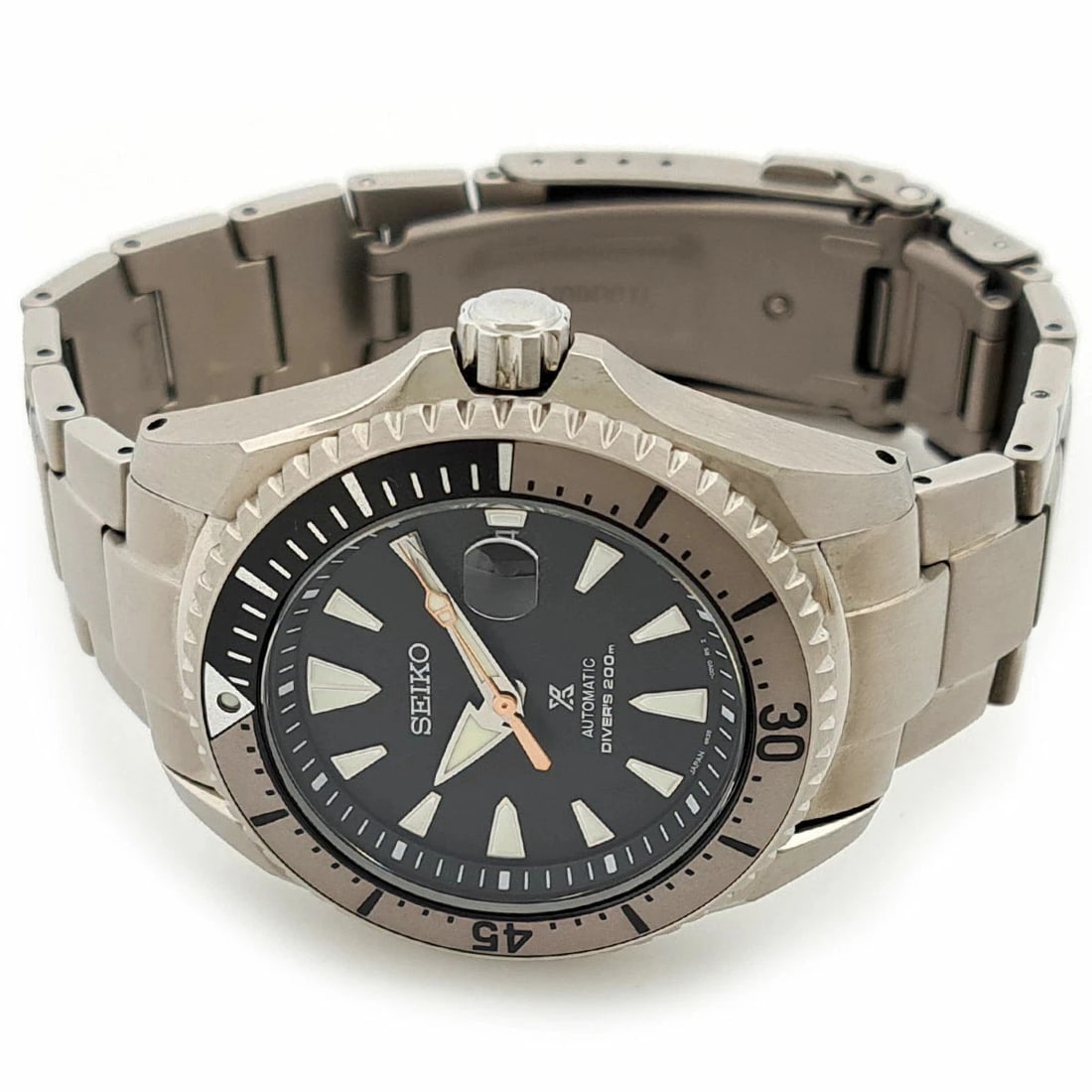 SEIKO PROSPEX MECHANICAL DIVERS AUTOMATIC TITANIUM WATCH - 2