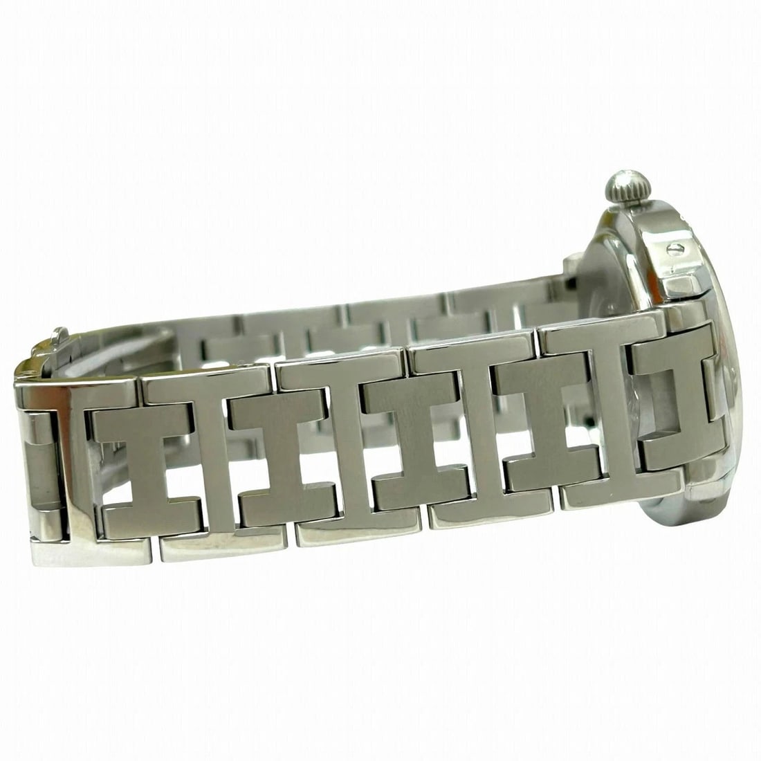 HERMES CLIPPER AUTOMATIC DATE BOYS GRAY DIAL WATCH - 5