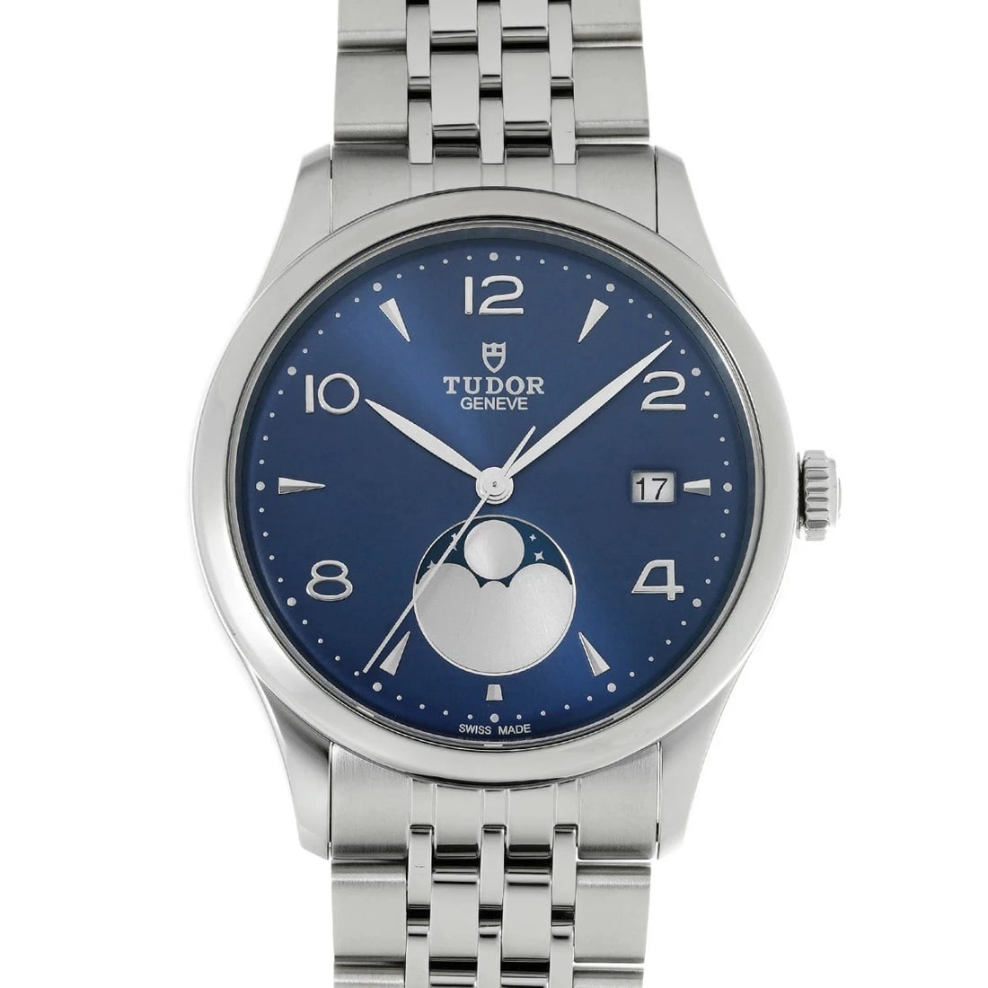 TUDOR LUNA BLUE WATCH AUTOMATIC WATCH (1 of 4)