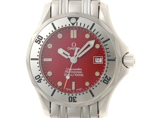 OMEGA SEAMASTER PROFESSIONAL MARUI LIMITED WATCH: OMEGA Seamaster Professional Marui Limited Watch Brand: OMEGA Type: Wristwatch Material: Stainless Steel Color: Dial color red Size: case: approx. 28mm Arm circumference: approx. 16cm Accessories: