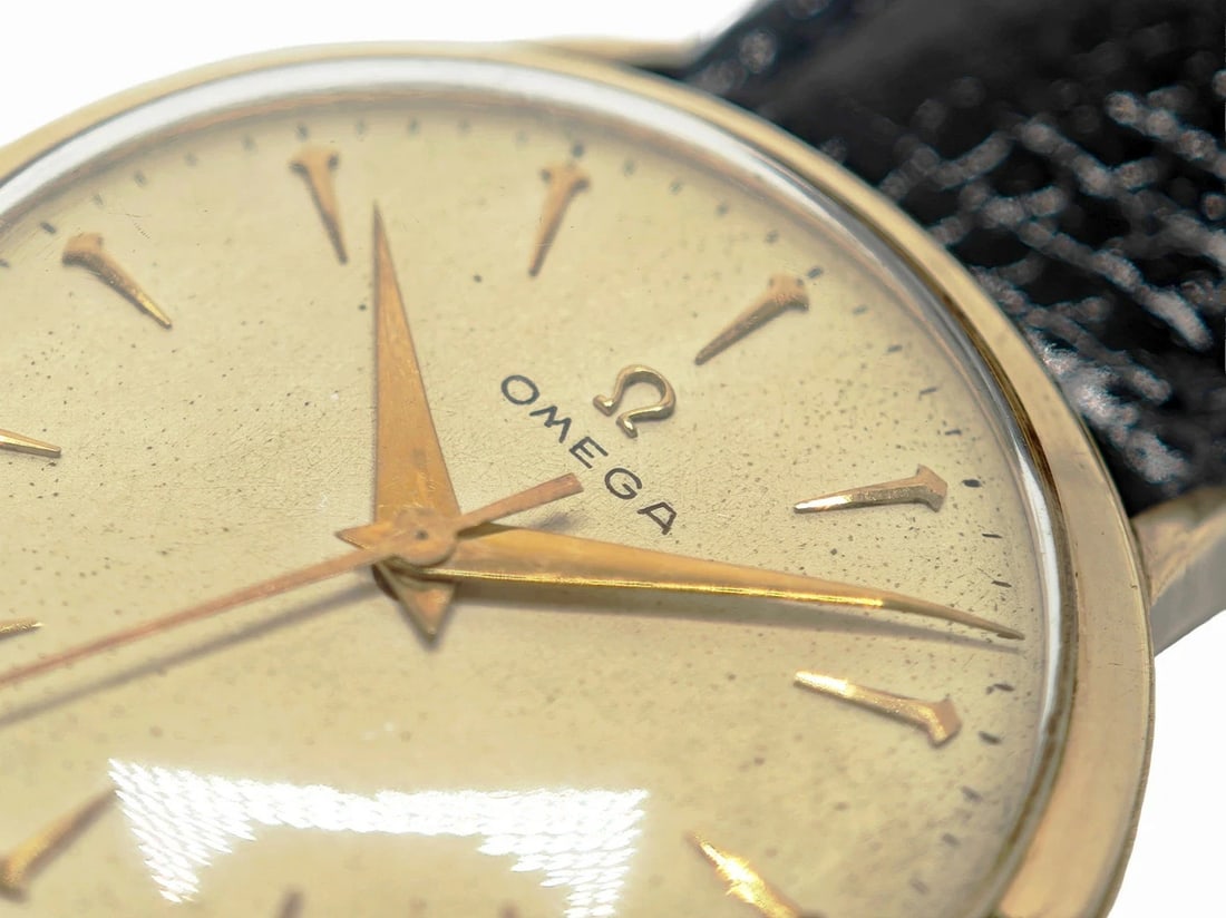 OMEGA SOLID GOLD WATCH MANUAL - 5