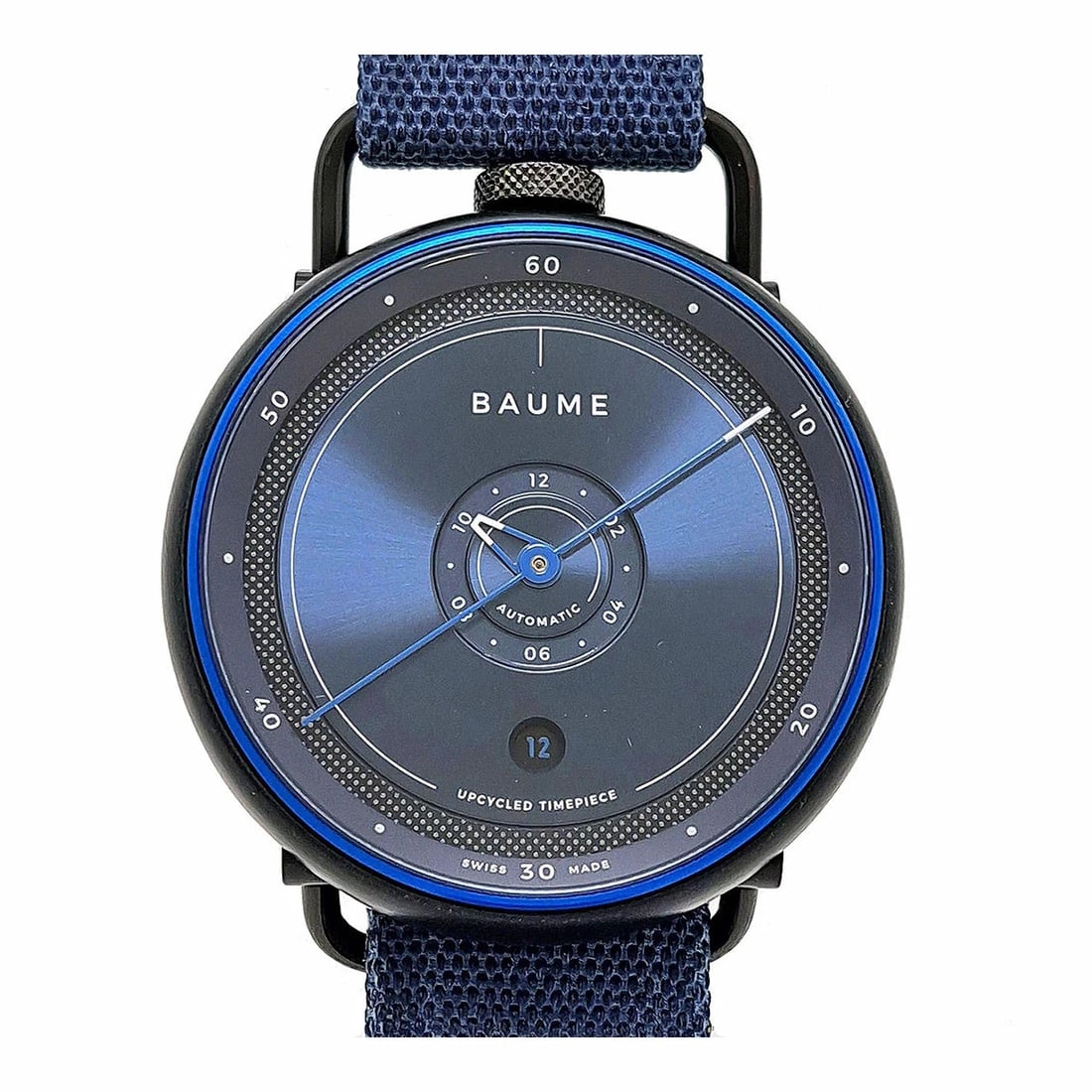 BAUME & MERCIER OCEAN II AUTOMATIC STAINLESS STEEL MEN WATCH: Baume & Mercier Ocean II Automatic Stainless Steel Men Watch Brand: Baume & Mercier Type: Wristwatch Material: Case material stainless steel Band (belt)/buckle material nylon leather/stainless steel