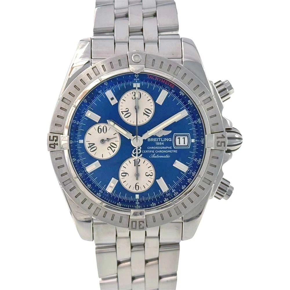 BREITLING CHRONOMAT EVOLUTION BLUE WATCH AUTOMATIC (1 of 8)