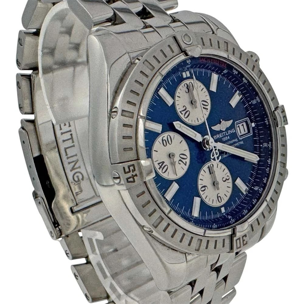 BREITLING CHRONOMAT EVOLUTION BLUE WATCH AUTOMATIC - 2
