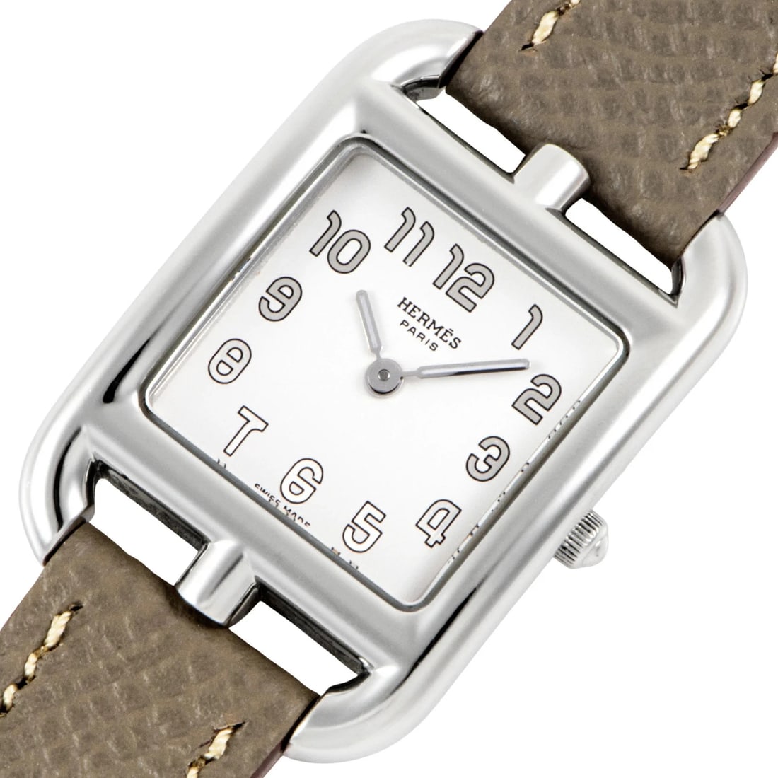 HERMES CAPE COD WATCH QUARTZ SILVER - 2