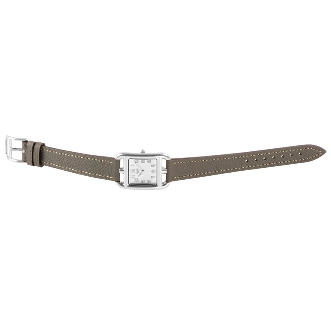 HERMES CAPE COD WATCH QUARTZ SILVER - 3