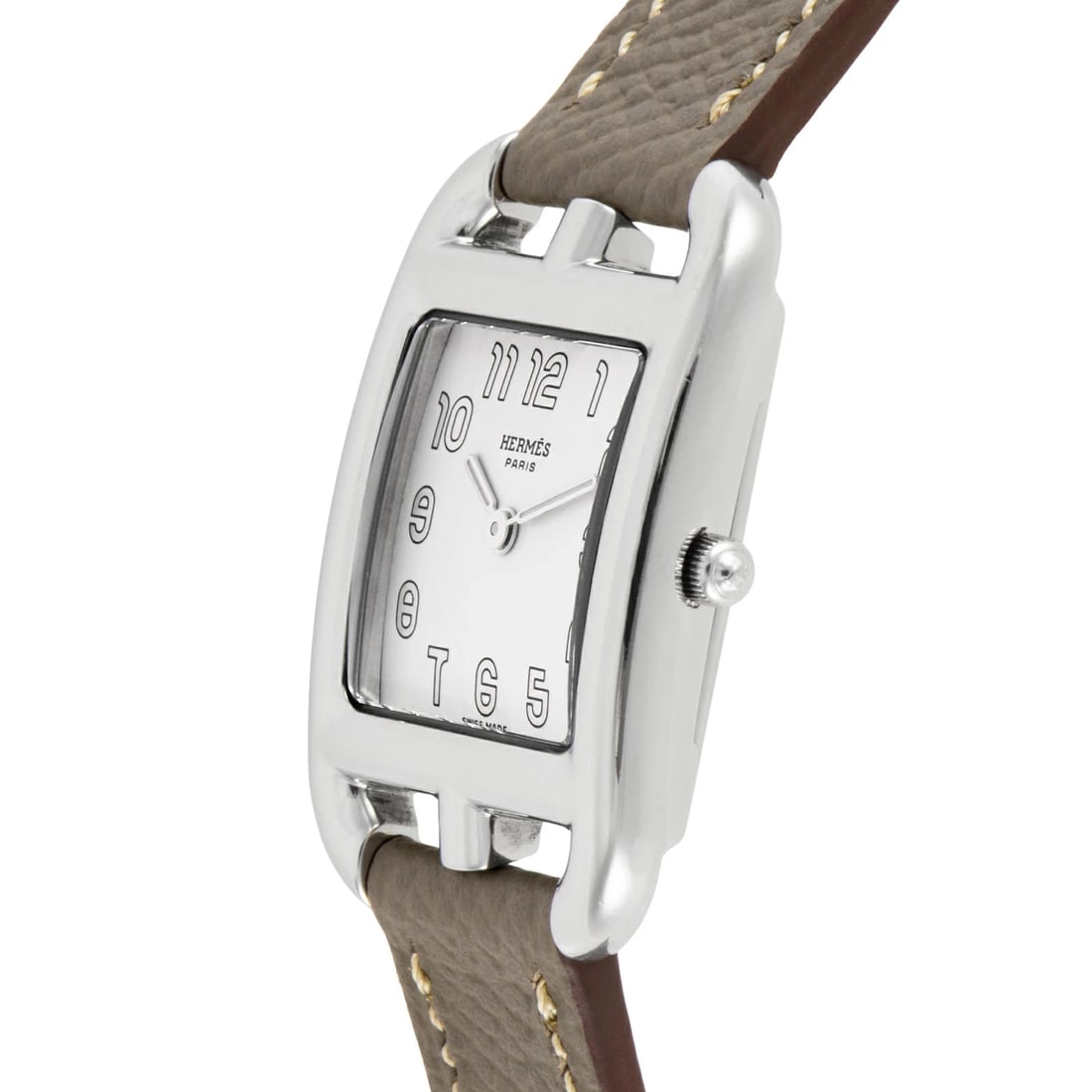 HERMES CAPE COD WATCH QUARTZ SILVER - 4