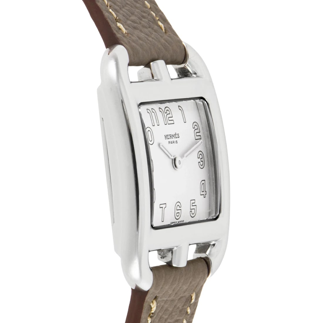 HERMES CAPE COD WATCH QUARTZ SILVER - 5