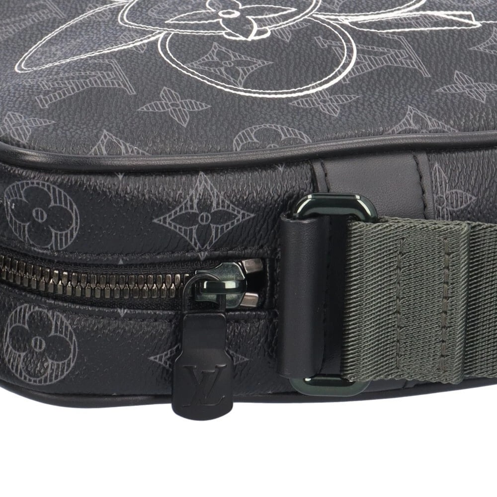 LOUIS VUITTON SHOULDER BAG MONOGRAM ECLIPSE - 7
