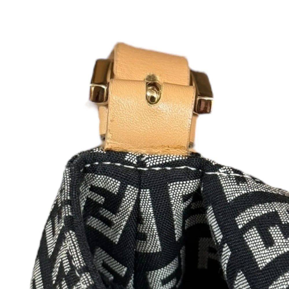 FENDI SHOULDER BAG CANVAS - 5