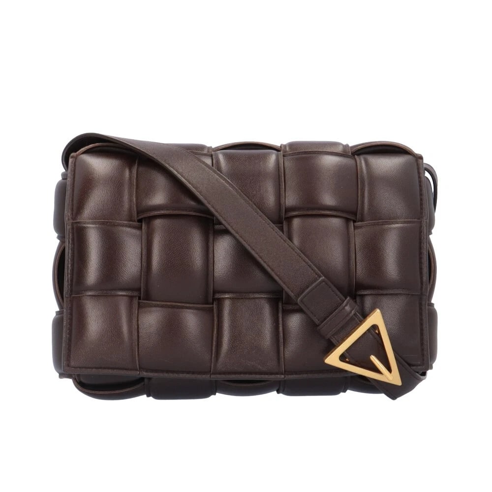 BOTTEGAVENETA SHOULDER BAG CROSS BODY LAMBSKIN: BOTTEGAVENETA Shoulder Bag Cross Body lambskin Brand: BOTTEGAVENETA Type/Style: Shoulder Bag Material: Exterior Material lambskin Color: Exterior Color Brown Size: W10.2 x H6.7 x D3.1inch