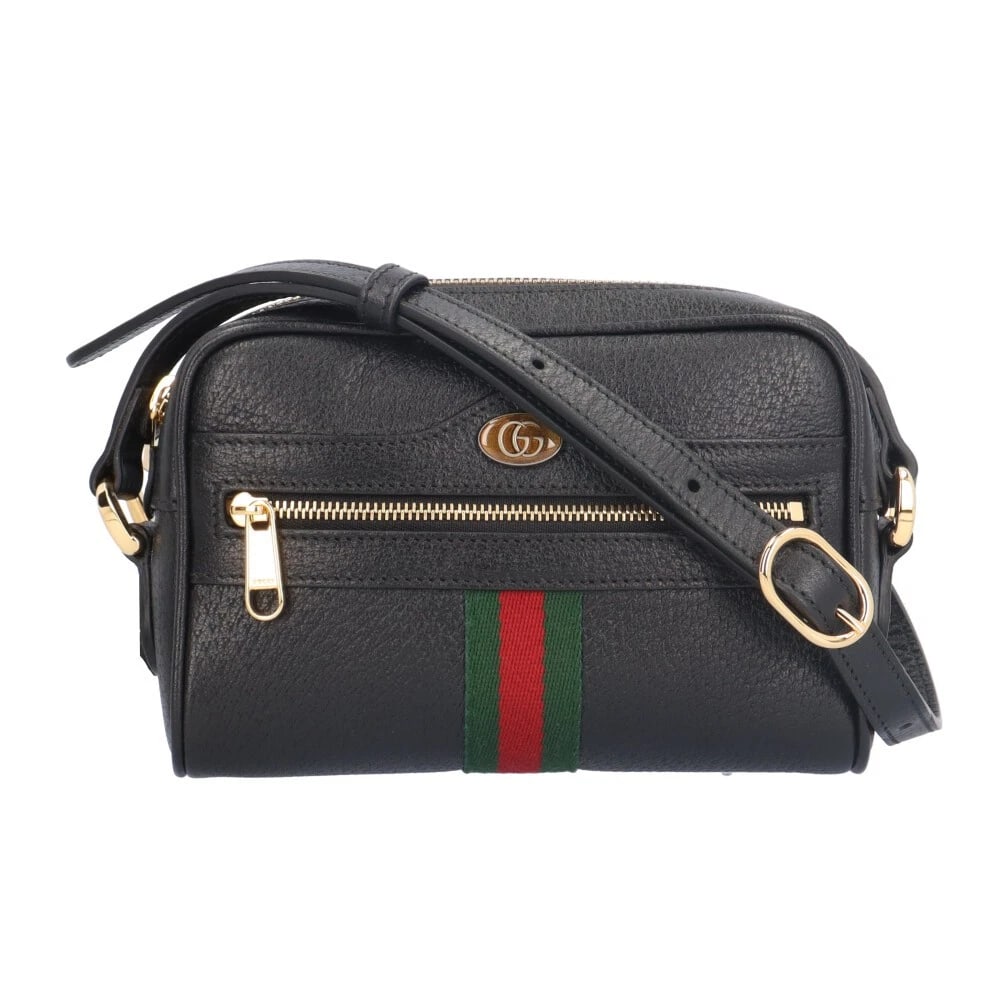GUCCI SHOULDER BAG CROSS BODY LEATHER: GUCCI Shoulder Bag Cross Body leather Brand: GUCCI Type/Style: Shoulder Bag Material: Exterior Material leather Color: Exterior Color Navy Size: W7.1 x H4.7 x D2.2inch Accessories: None Accessories