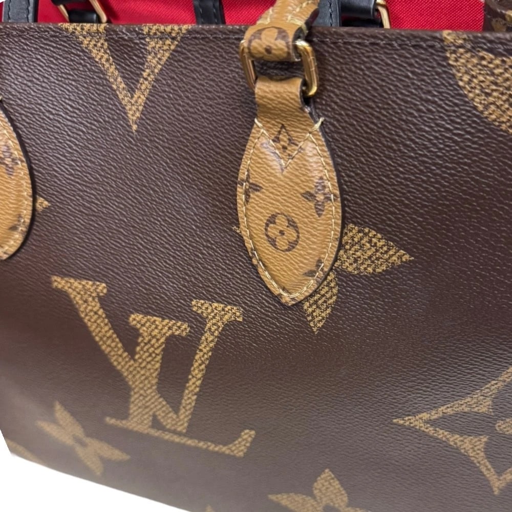 LOUIS VUITTON SHOULDER BAG MONOGRAM REVERSE CANVAS - 7