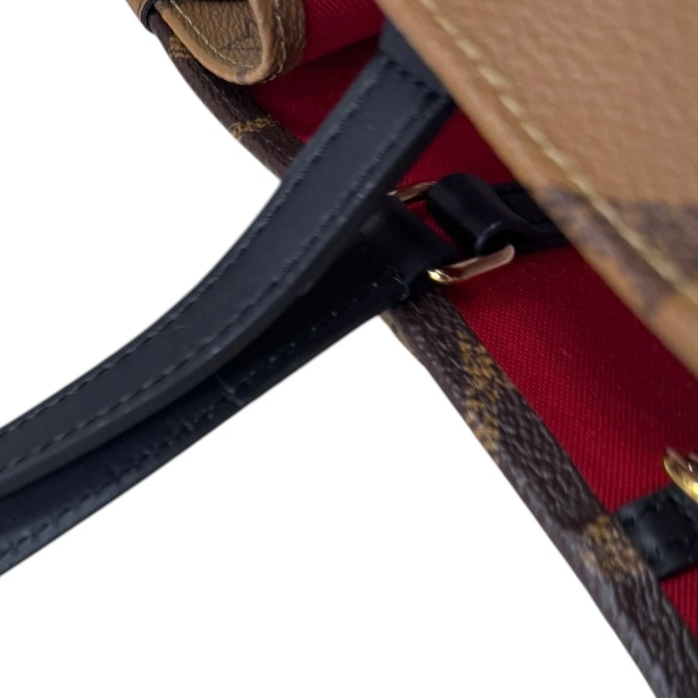 LOUIS VUITTON SHOULDER BAG MONOGRAM REVERSE CANVAS - 5