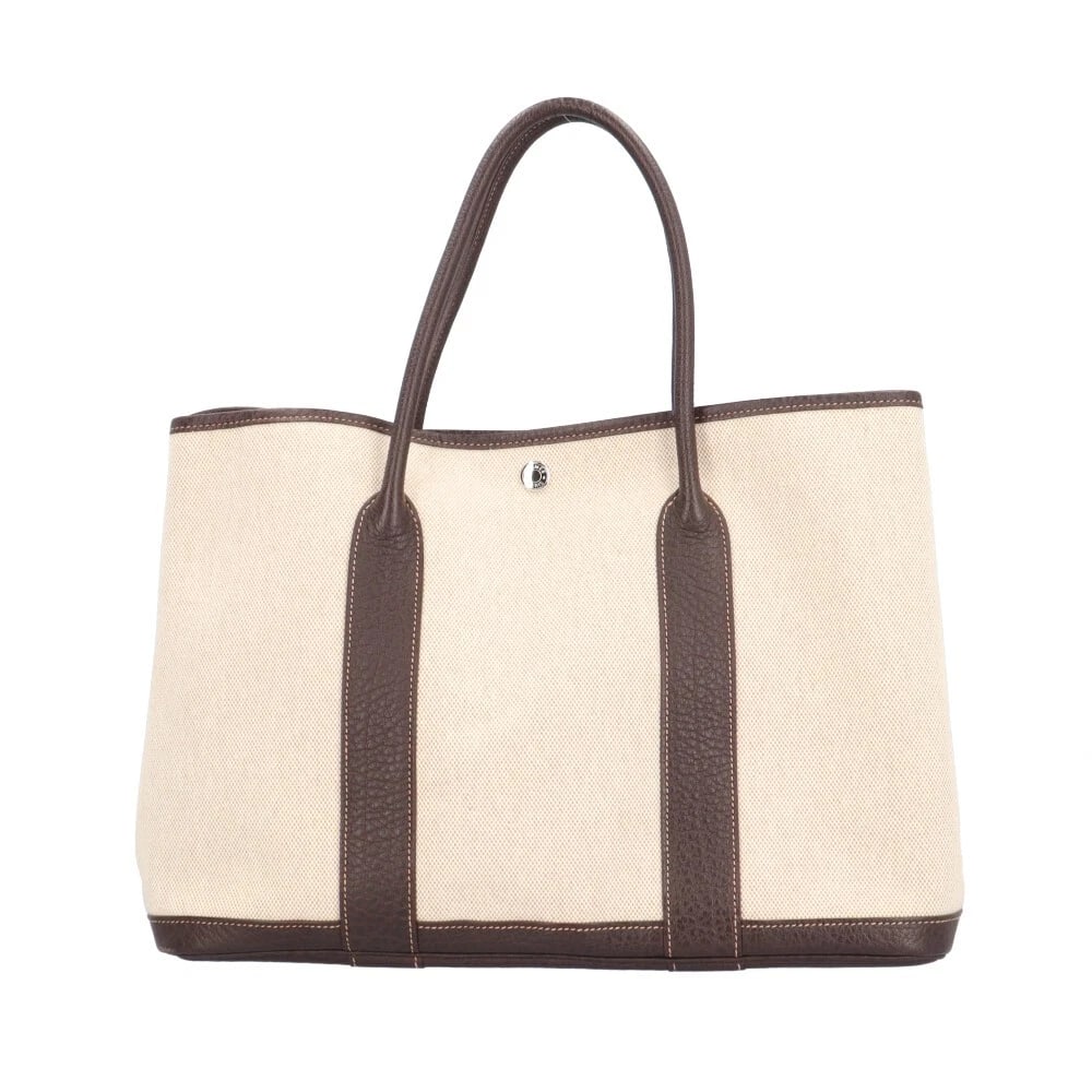 HERMES TOTE BAG TOWER ASH LEATHER: HERMES Tote Bag Tower ash leather Brand: HERMES Type/Style: Tote Bag Material: Exterior Material Tower ash Color: Exterior Color beige / Brown Size: W14.2 x H9.8 x D6.7inch Accessories: None <