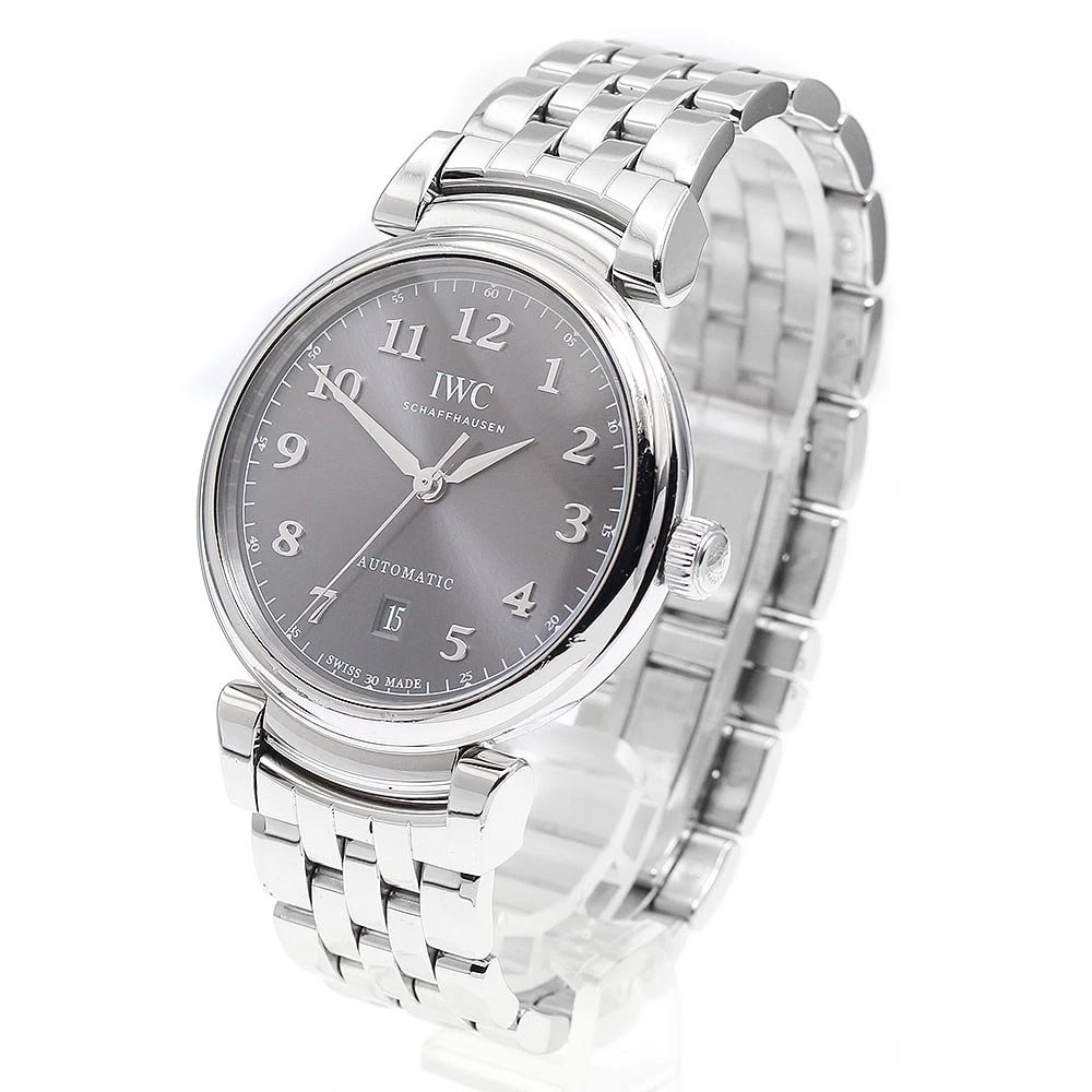 IWC SCHAFFHAUSEN DATE GRAY AUTOMATIC WATCH - 2