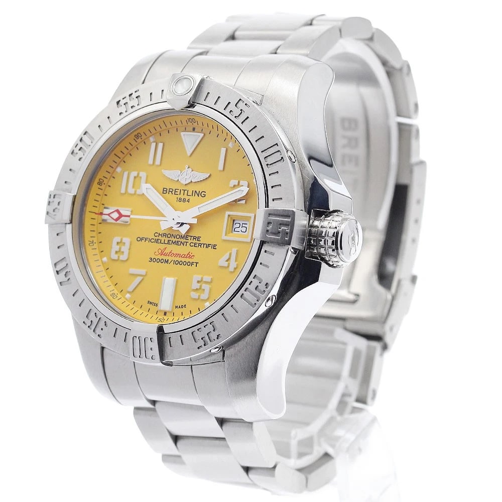 BREITLING AVENGER SEAWOLF DATE AUTOMATIC WATCH - 2