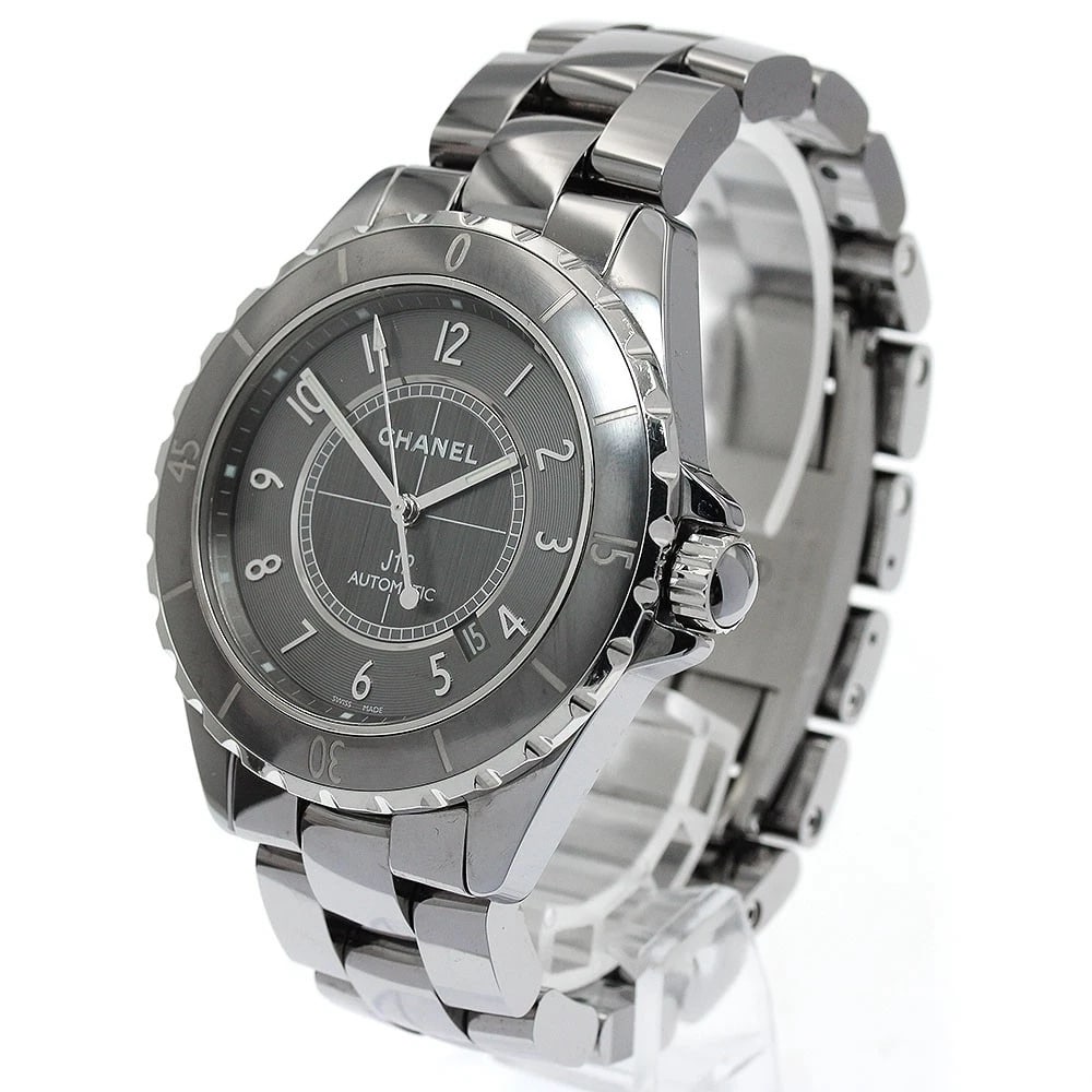 CHANEL CHROMATIC DATE GRAY DIAL AUTOMATIC WATCH - 2