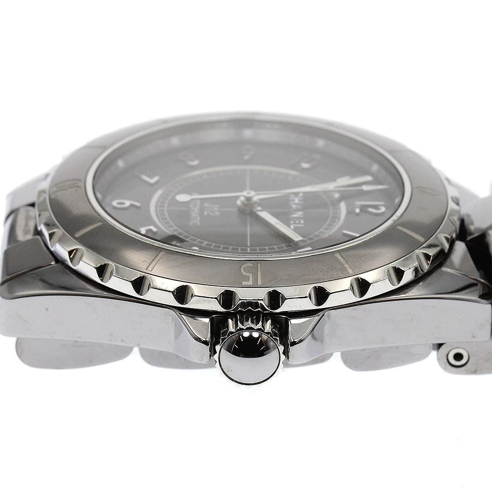 CHANEL CHROMATIC DATE GRAY DIAL AUTOMATIC WATCH - 4